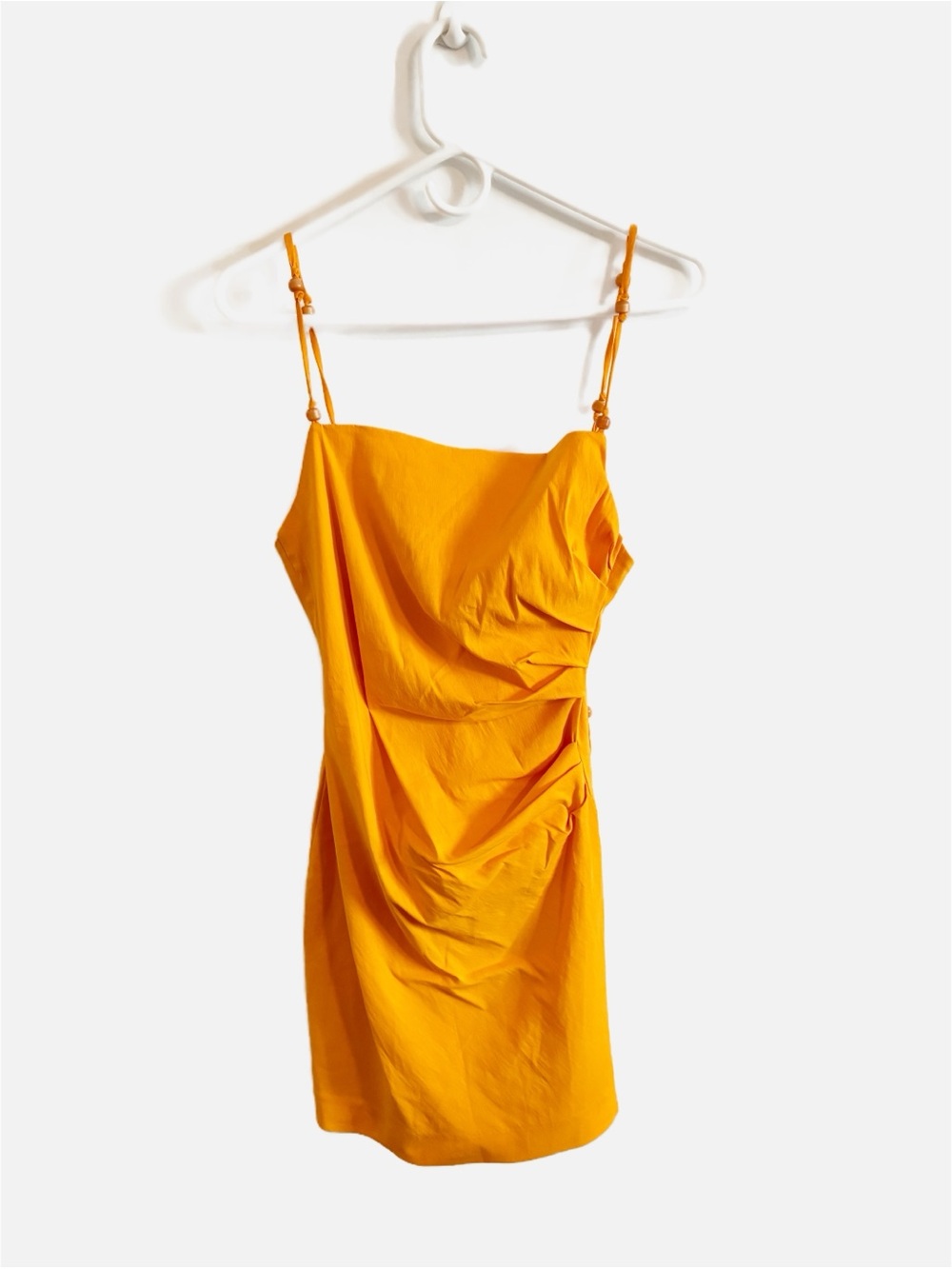 Zara Orange NEW NWT Mini Dress - Picture 2 of 4